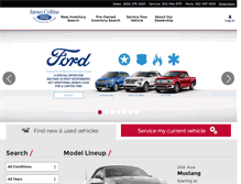 Tablet Screenshot of downtownfordky.com